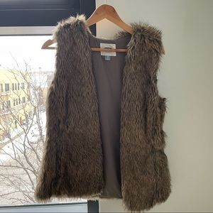 Fur Vest with pockets